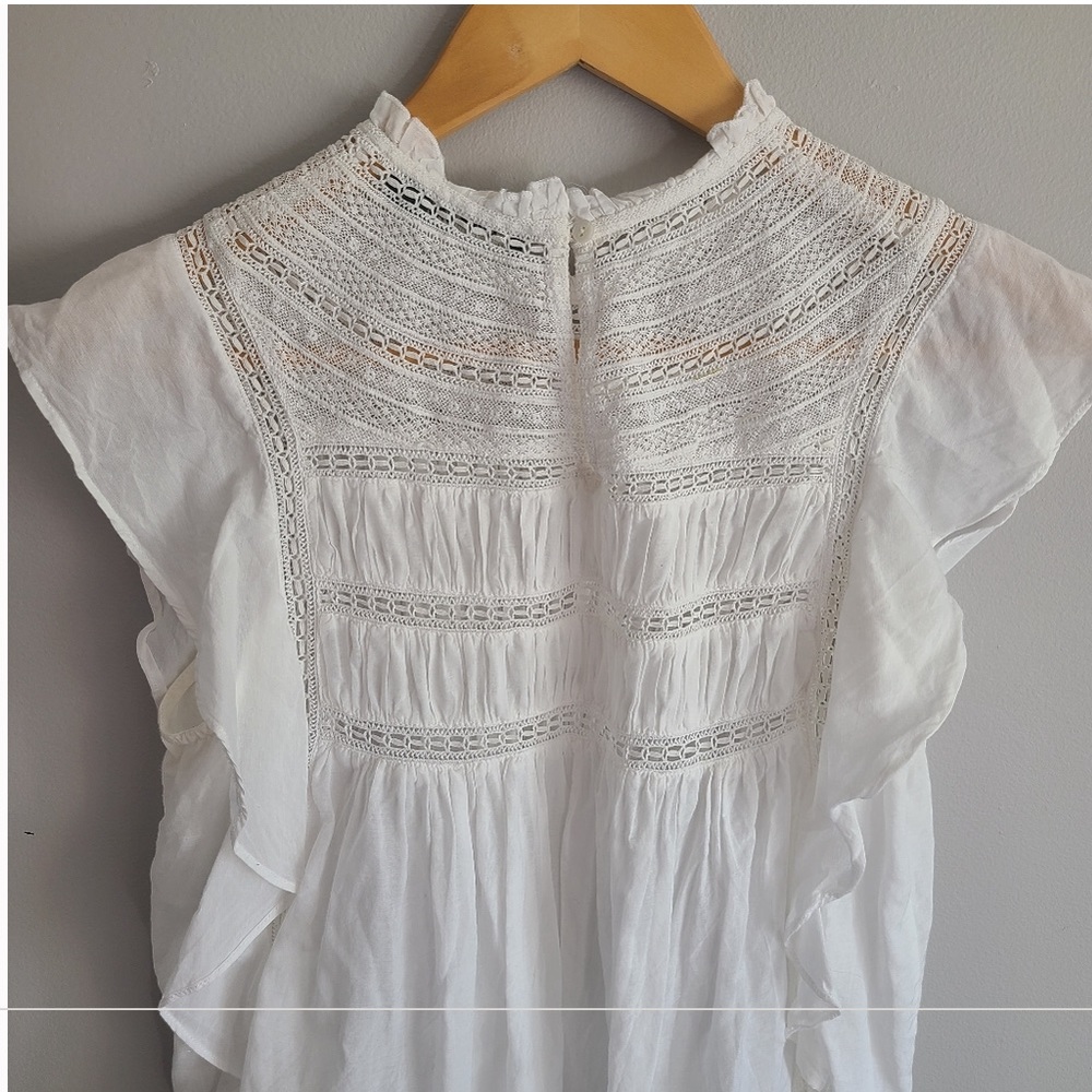 LOVE SAM White Lace Top - Picture 5 of 8